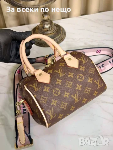 Louis Vuitton Дамска Чанта С Къса И Дълга Дръжка Луис Витон - Различни Цветове Код E15, снимка 4 - Чанти - 55790175