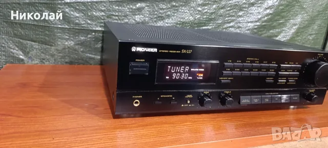 PIONEER SX-227.        Цена-89 евро  , снимка 2 - Ресийвъри, усилватели, смесителни пултове - 56167116