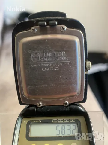  Casio 🔝 Flip Top Calculator , снимка 3 - Мъжки - 48714920