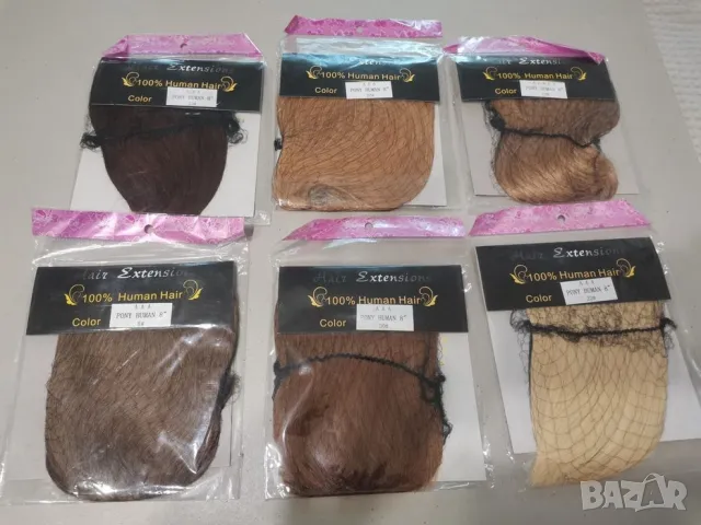 Нов рус бретон от естествена човешка коса руса - мод.3, снимка 7 - Аксесоари за коса - 37300905