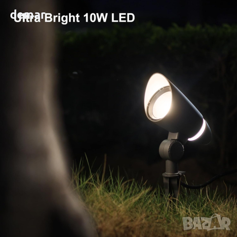 DAWALIGHT Градинска лампа, 240V, 10W 3000K Топло бяло 800LM LED, снимка 2 - Лед осветление - 44658463