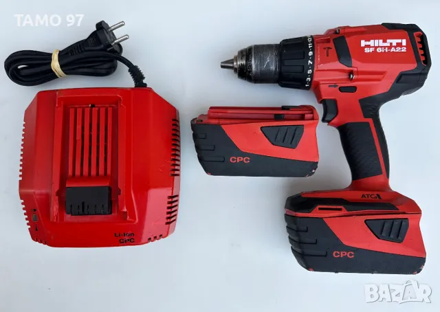 Hilti SF 6H-A22 ATC - Безчетков ударен винтоверт 2x22V 5.2Ah