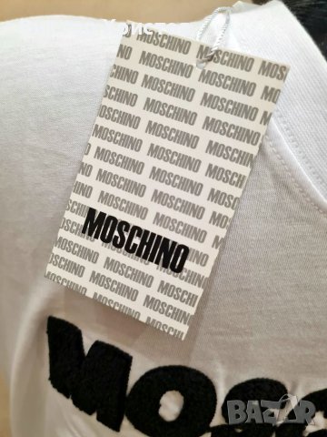 Moschino тениска - уникален модел в бял цвят ! ! ! , снимка 4 - Тениски - 40777971