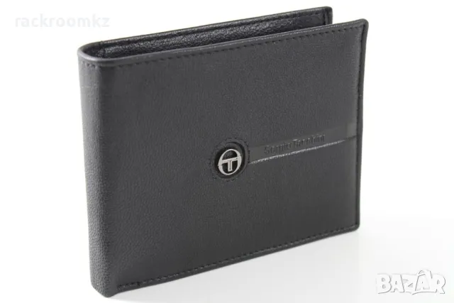 Мъжки портфейл от естествена кожа Sergio Tacchini , снимка 2 - Портфейли, портмонета - 48279898