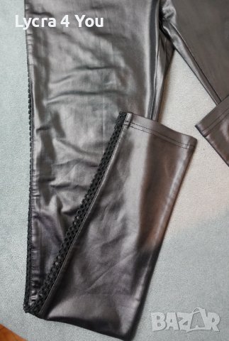 Docei 42 (L) черен дамски кожен клин, снимка 8 - Клинове - 42423355