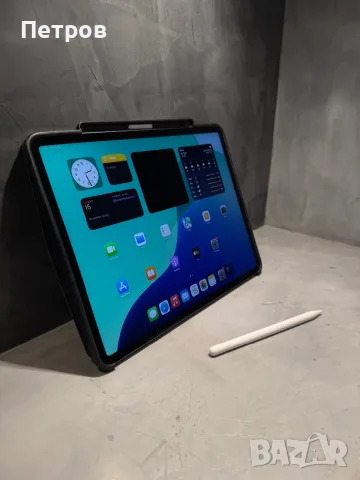 КАТО ЧИСТО НОВ Ipad Pro 12.9” + Apple Pencil + Case, снимка 9 - Таблети - 56079692