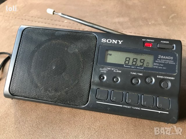Sony ICF-M350S 3Bands радио, снимка 3 - Радиокасетофони, транзистори - 30627650