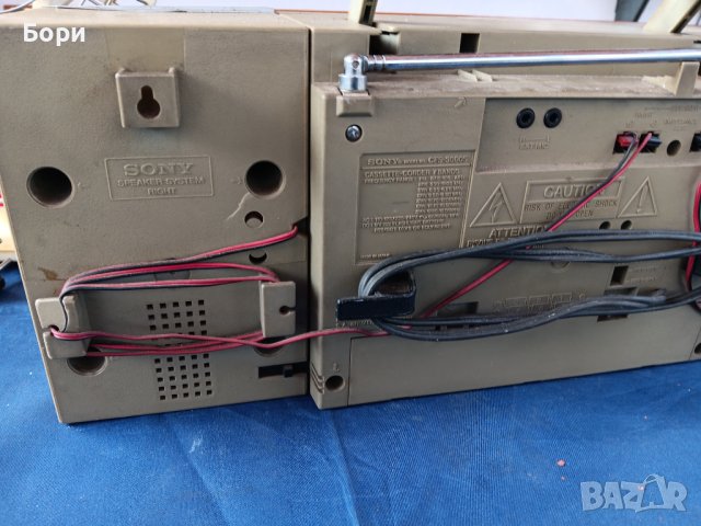 SONY Радиокасетофон, снимка 9 - Радиокасетофони, транзистори - 44245316