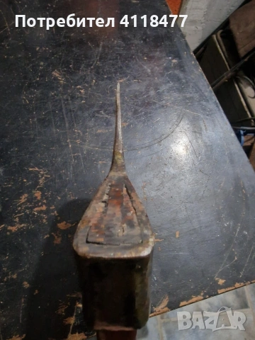 Стара брадва месарка, снимка 4 - Антикварни и старинни предмети - 53218075