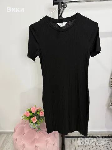 Рокля рипс фино плетиво размер 38, снимка 2 - Рокли - 48587230