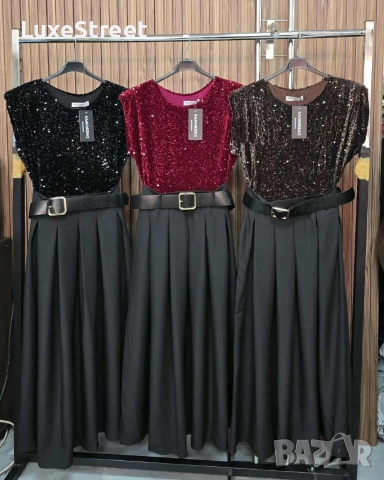 Дамски Рокли с Колан 🤍, снимка 2 - Рокли - 52714850