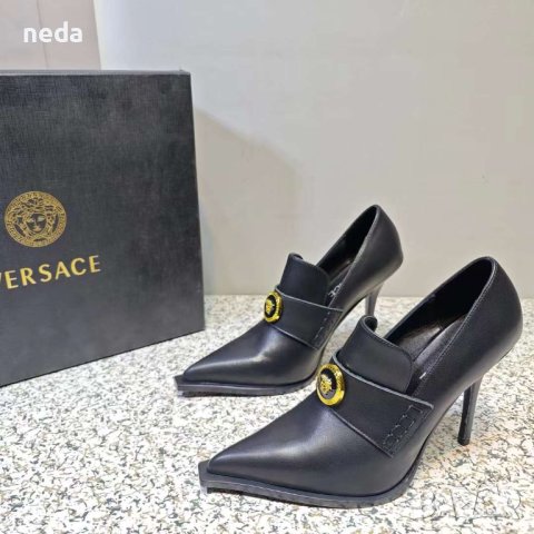 Versace (реплика) 11, снимка 10 - Дамски елегантни обувки - 42570021