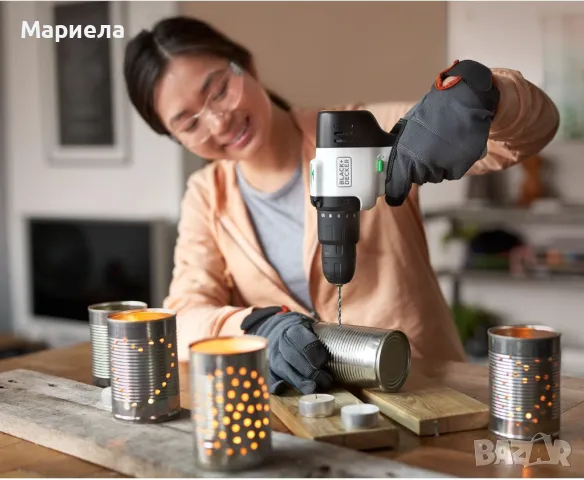 Нова Ударна бормашина BLACK+DECKER REVIVA 12V / Акумулаторна, снимка 4 - Бормашини - 49630042