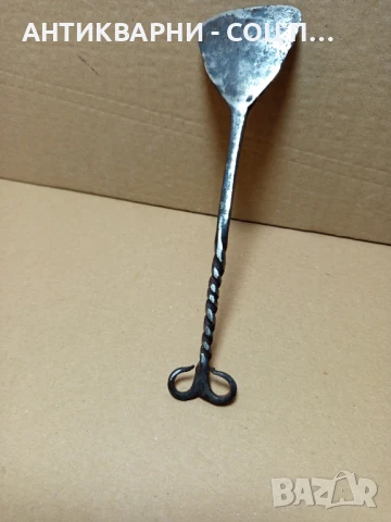 Соц Стара Ръчно Кована Огрипка., снимка 5 - Антикварни и старинни предмети - 50450686