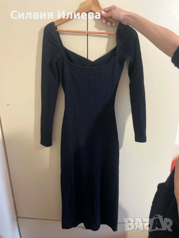 Черна рокля , снимка 7 - Рокли - 53304617