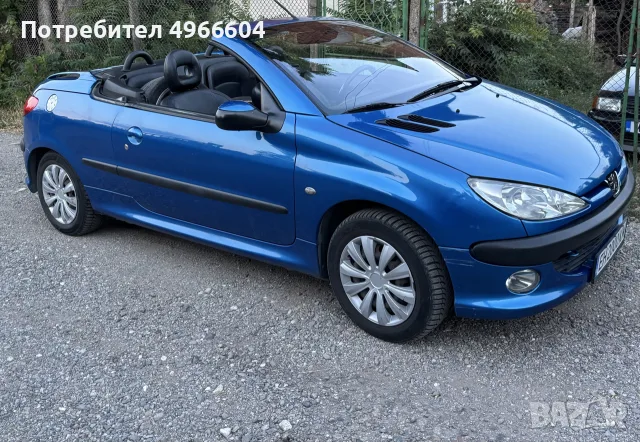 Пежо 206cc 2.0 бензин , снимка 2 - Автомобили и джипове - 56325995