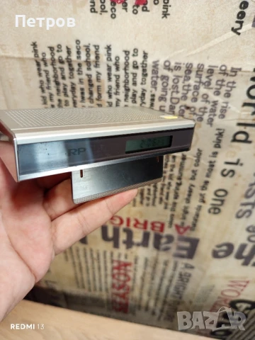 Настолен часовник"Sharp"CT-660G.(80г), снимка 2 - Антикварни и старинни предмети - 51139439