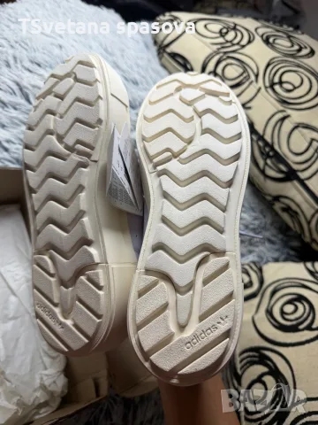 оригинални кожени маратонки Adidas , снимка 6 - Маратонки - 55806381