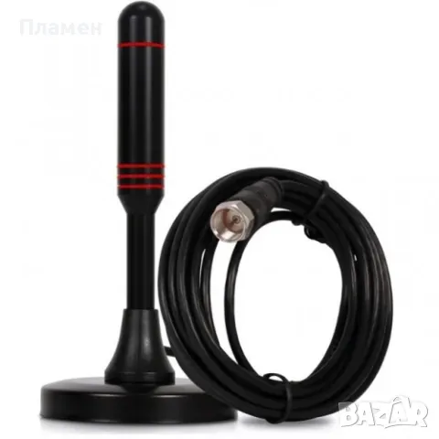 Вътрешна антена с усилвател за цифрова телевизионна DVB-T HDTV телевизионна антена, снимка 2 - Приемници и антени - 47721671