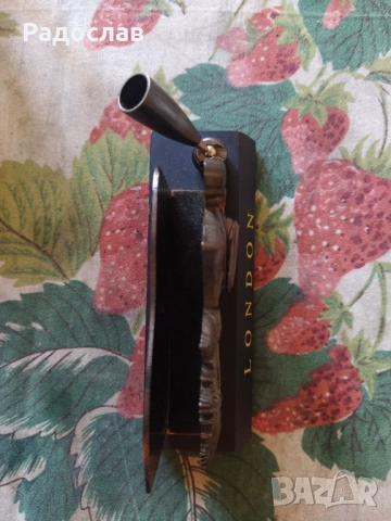 поставка за химикалка с часовник LONDON, снимка 4 - Други - 51707298