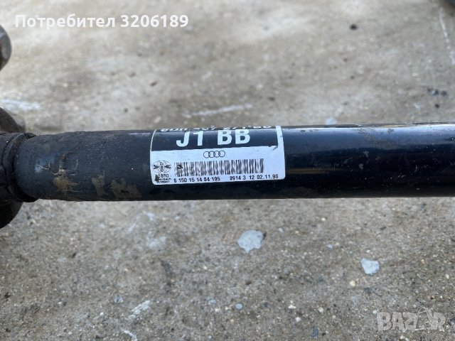 Полуоска и шенкел главина за Ауди А4, снимка 7 - Части - 40372455