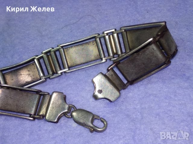 СТИЛНА КЛАСИЧЕСКА ВИНТИДЖ АРТ СРЕБЪРНА ГРИВНА СРЕБРО 925 МАЙСТОРСКА БИЖУТЕРИЙНА ИЗРАБОТКА 39922, снимка 17 - Гривни - 42600288