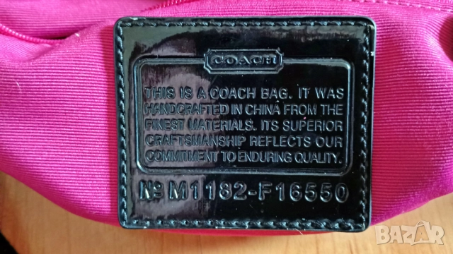 Coach оригинал, снимка 5 - Чанти - 52901319