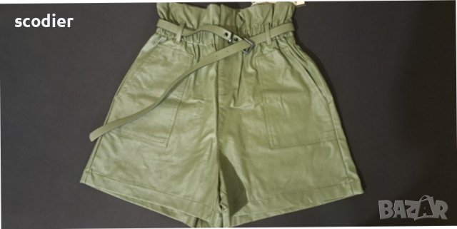 Manosque - къси кожени панталони S