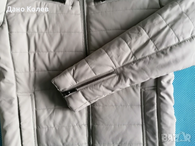 Мъжко Яке От Изкуствена Кожа LCW Vision [Размер: S] [Цвят: Бежов], снимка 7 - Якета - 53883399