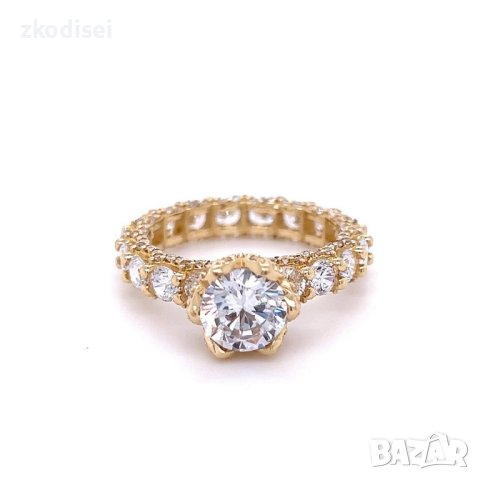 Златен дамски пръстен 5,58гр. размер:56 14кр. проба:585 модел:21889-1