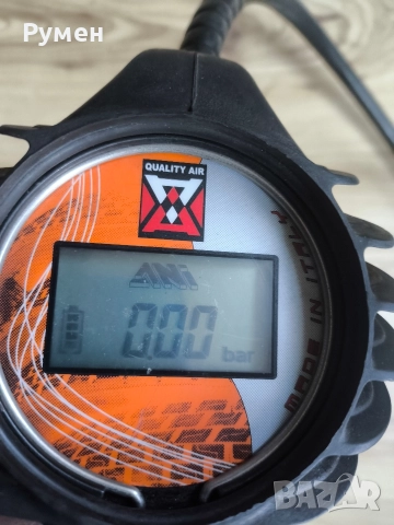 Пистолет за напомпване на гуми ANI мод. 25/GR-D с цифров манометър, снимка 3 - Индустриална техника - 52929121