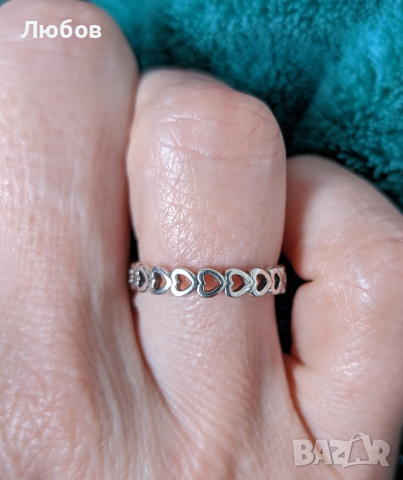 Нови сребърни пръстени , снимка 8 - Пръстени - 44714406