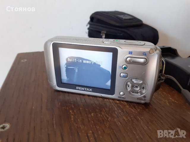 PENTAX Optio W10 6.0MP x 3 Optical Zoom Japan , снимка 5 - Фотоапарати - 42099014
