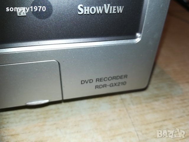 sony rdr-gx210 dvd recorder 0601211056, снимка 13 - Плейъри, домашно кино, прожектори - 31325221