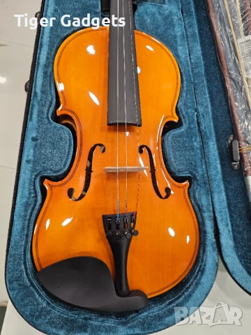 Forenza Uno Series 4/4 – цигулка комплект за начинаещи (пълен размер) + 3 лъка, снимка 3 - Струнни инструменти - 53973994