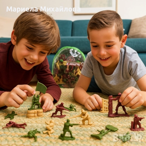 Комплект войници в раница Military Series., снимка 2 - Фигурки - 52158666