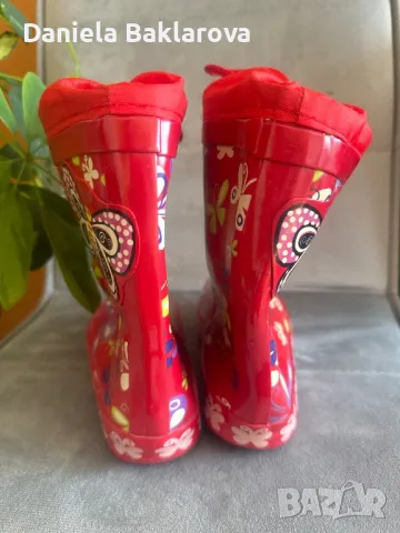 Гумени ботуши за момиче с подплата, 31 номер, снимка 3 - Детски боти и ботуши - 47564901