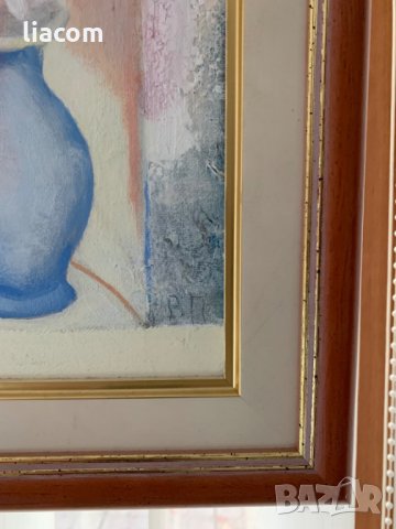 ВЛАДИМИР ПЕНЕВ акрил/платно натюрморт, снимка 4 - Картини - 33951046