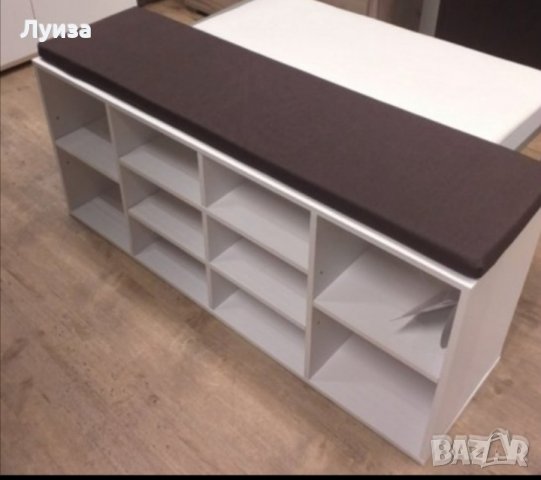 Немско качество! Шкаф за обувки с пейка и възглавница!, снимка 4 - Шкафове - 30328738