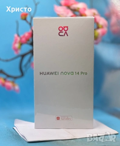 НОВ!!! HUAWEI Nova 14 PRO 6.78 “, 512 GB, RAM 12 GB, Blue