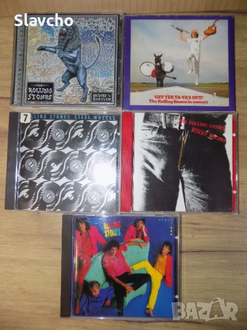 Компакт дискове на рок групата - The Rolling Stones/ 5 албума/ 5 БРОЯ, снимка 12 - CD дискове - 37954236