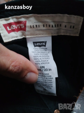 levis - страхотна мъжка шапка 58см., снимка 5 - Шапки - 54358657