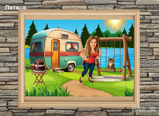 Дигитална карикатура-шарж по снимка за рожден ден, юбилей, имен ден или друг повод, снимка 4 - Картини - 52379727