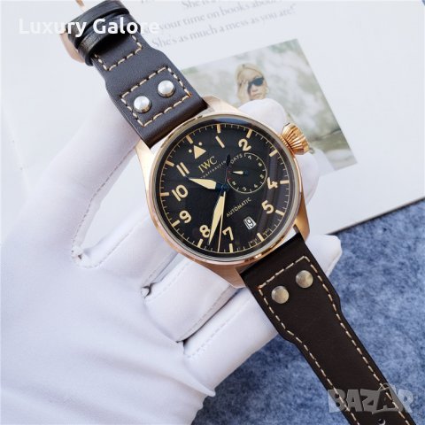 Мъжки часовник IWC Big Pilot's Watch Heritage с автоматичен механизъм, снимка 2 - Мъжки - 38851691