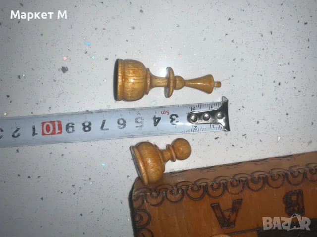 Шах с дървени фигупи, снимка 5 - Други спортове - 55734393