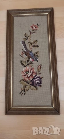 Красив гоблен* Рамка от дърво*, снимка 2 - Гоблени - 51050020