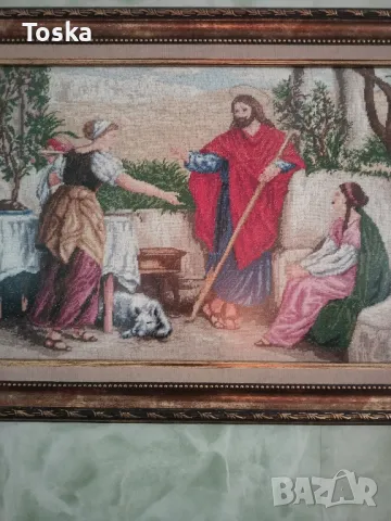 разговор с Исус гоблен 