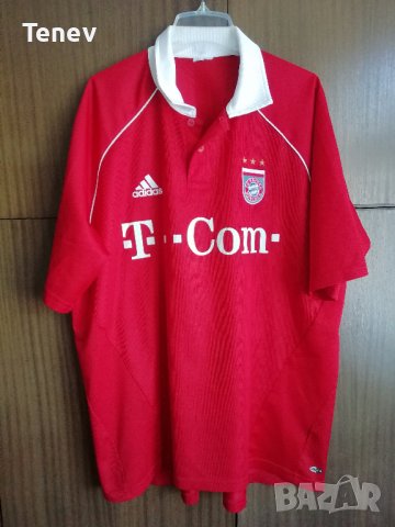 Bayern Munich Adidas оригинална тениска фланелка Байерн Мюнхен 2005/2006, снимка 1 - Тениски - 37303314