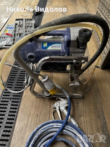 Машина за безвъздушно боядисване Q-TECH, снимка 3 - Други инструменти - 51832320