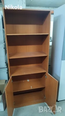 Шкаф - етажерка с 2 врати и рафтове 80/40/200, снимка 2 - Шкафове - 47885065